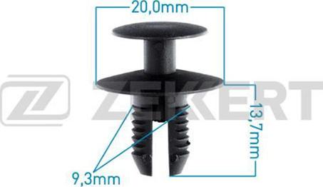 Zekkert BE-2733 - Clip, enjoliveur cwaw.fr