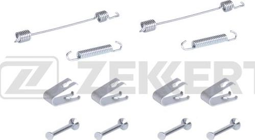 Zekkert BR-1505 - Kit d'accessoires, plaquette de frein à disque cwaw.fr