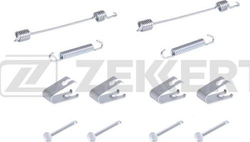 Zekkert BR-1507 - Kit d'accessoires, plaquette de frein à disque cwaw.fr