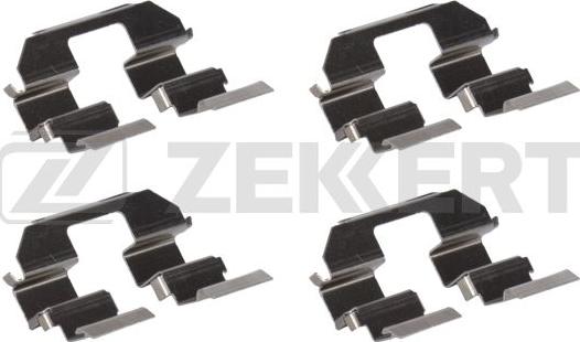 Zekkert BR-3253 - Kit d'accessoires, plaquette de frein à disque cwaw.fr