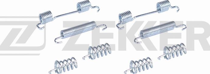 Zekkert BR-3263 - Kit d'accessoires, plaquette de frein à disque cwaw.fr