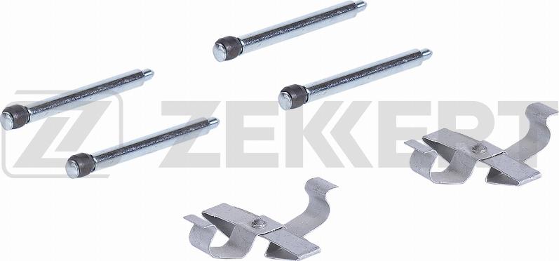 Zekkert BR-3287 - Kit d'accessoires, plaquette de frein à disque cwaw.fr