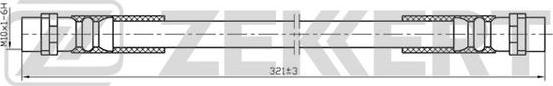 Zekkert BS-9051 - Flexible de frein cwaw.fr