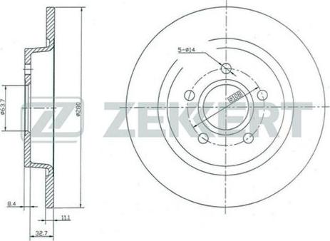 HELLA 8DD 355 111-391 - Disque de frein cwaw.fr