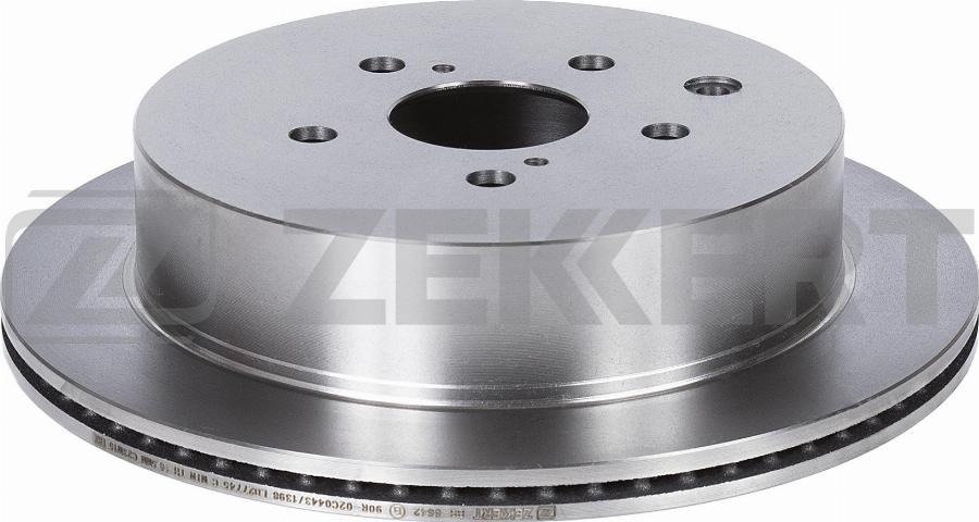 Zekkert BS-6642 - Disque de frein cwaw.fr