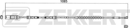 Zekkert BS-8020 - Contact d'avertissement, usure des plaquettes de frein cwaw.fr