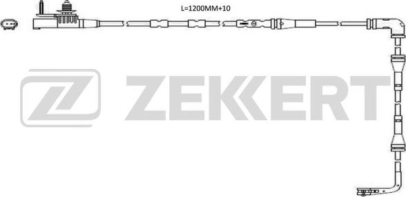 Zekkert BS-8135 - Contact d'avertissement, usure des plaquettes de frein cwaw.fr