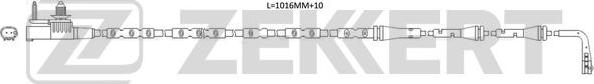 Zekkert BS-8120 - Contact d'avertissement, usure des plaquettes de frein cwaw.fr