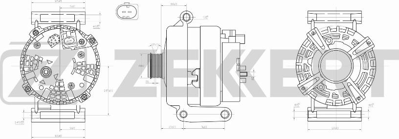 Zekkert GE-1009 - Alternateur cwaw.fr