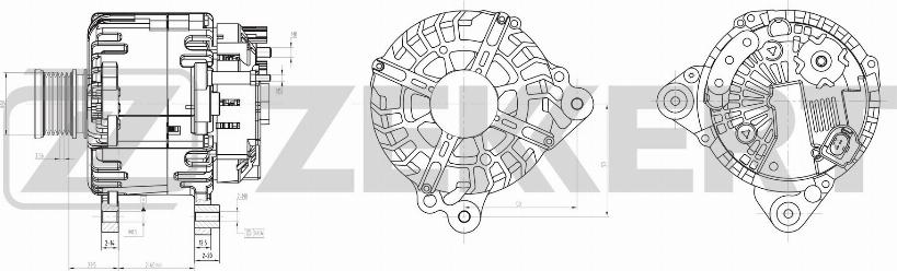 Zekkert GE-1005 - Alternateur cwaw.fr