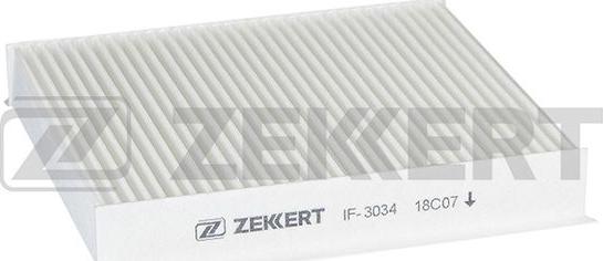 Zekkert IF-3034 - Filtre, air de l'habitacle cwaw.fr