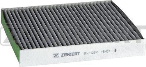 Zekkert IF-3129P - Filtre, air de l'habitacle cwaw.fr