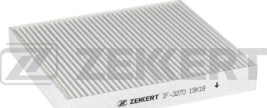 Zekkert IF-3270 - Filtre, air de l'habitacle cwaw.fr