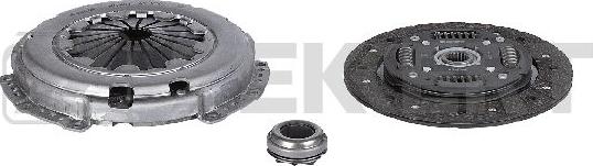 Zekkert KS-4344 - Kit d'embrayage cwaw.fr