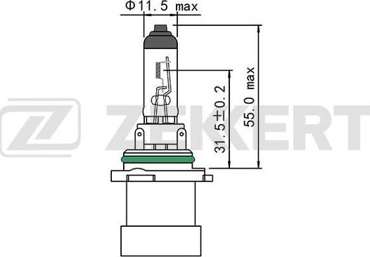 Zekkert LP-1146 - Ampoule, projecteur principal cwaw.fr