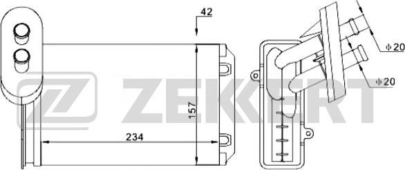 Zekkert MK-5014 - Système de chauffage cwaw.fr