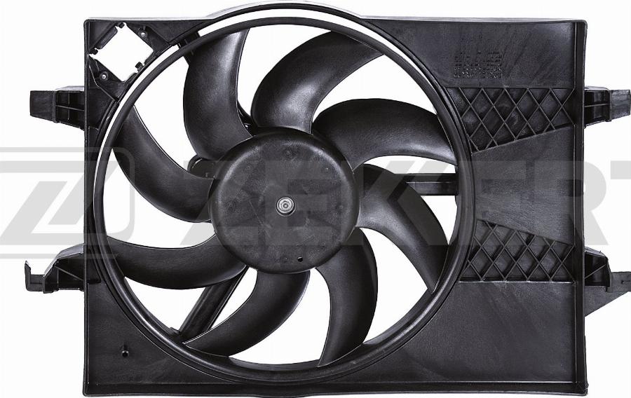 Zekkert MK-7085 - Ventilateur, refroidissement du moteur cwaw.fr