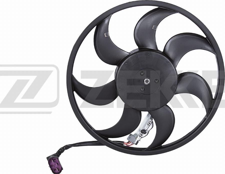 Zekkert MK-7086 - Ventilateur, refroidissement du moteur cwaw.fr