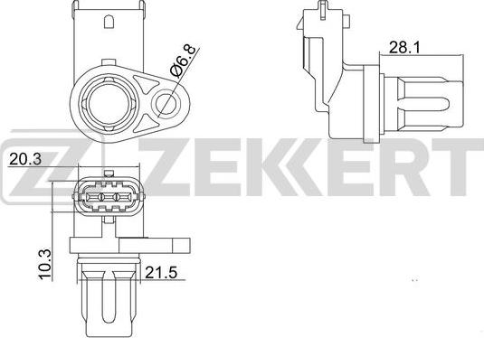 Zekkert SE-5005 - Capteur, position d'arbre à cames cwaw.fr