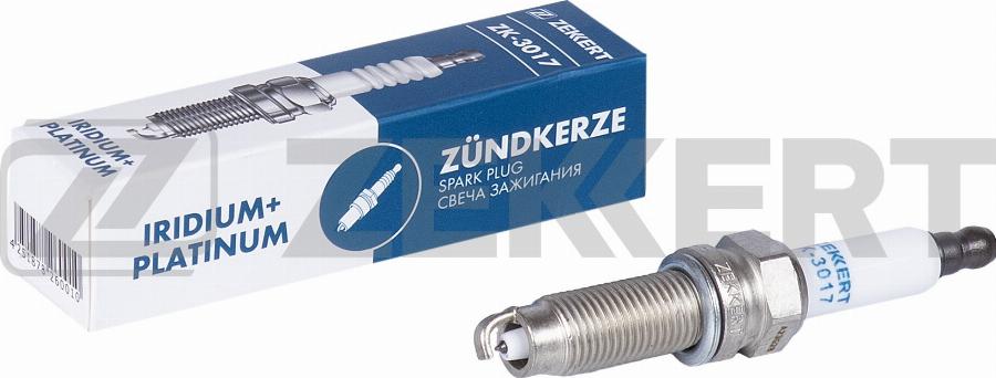 Zekkert ZK-3017 - Bougie d'allumage cwaw.fr