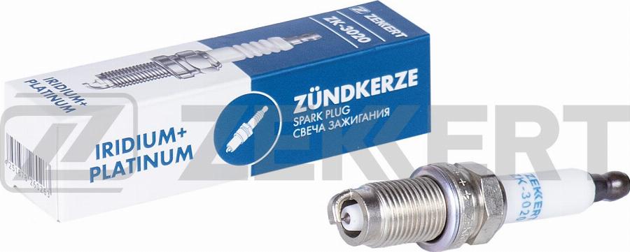 Zekkert ZK-3020 - Bougie d'allumage cwaw.fr