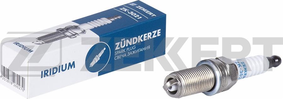 Zekkert ZK-3021 - Bougie d'allumage cwaw.fr