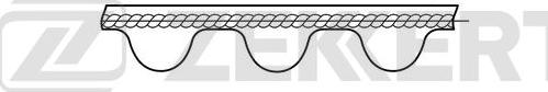 Zekkert ZR-1050 - Courroie de distribution cwaw.fr