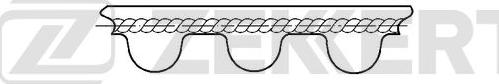 Zekkert ZR-1051 - Courroie de distribution cwaw.fr