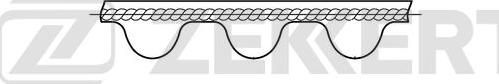 Zekkert ZR-1033 - Courroie de distribution cwaw.fr