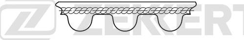 Zekkert ZR-1021 - Courroie de distribution cwaw.fr