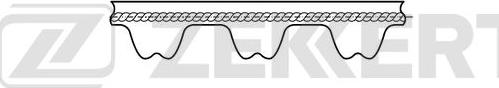 Zekkert ZR-1028 - Courroie de distribution cwaw.fr
