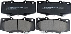 ZENTPARTS Z07440 - Kit de plaquettes de frein, frein à disque cwaw.fr