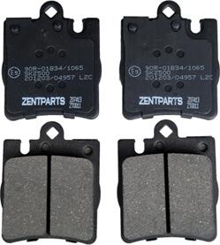 ZENTPARTS Z07413 - Kit de plaquettes de frein, frein à disque cwaw.fr