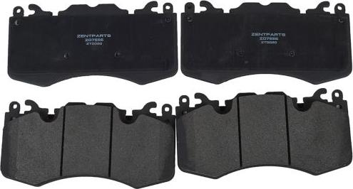 ZENTPARTS Z07556 - Kit de plaquettes de frein, frein à disque cwaw.fr