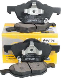 ZENTPARTS Z07391 - Kit de plaquettes de frein, frein à disque cwaw.fr