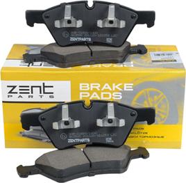 ZENTPARTS Z07342 - Kit de plaquettes de frein, frein à disque cwaw.fr