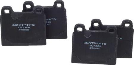 ZENTPARTS Z07305 - Kit de plaquettes de frein, frein à disque cwaw.fr