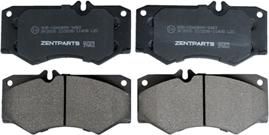 ZENTPARTS Z07375 - Kit de plaquettes de frein, frein à disque cwaw.fr