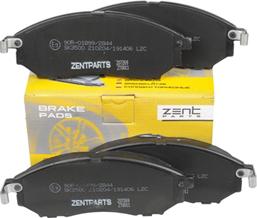 ZENTPARTS Z07269 - Kit de plaquettes de frein, frein à disque cwaw.fr