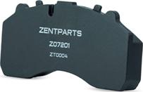 ZENTPARTS Z07201 - Kit de plaquettes de frein, frein à disque cwaw.fr