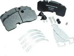 ZENTPARTS Z07207 - Kit de plaquettes de frein, frein à disque cwaw.fr