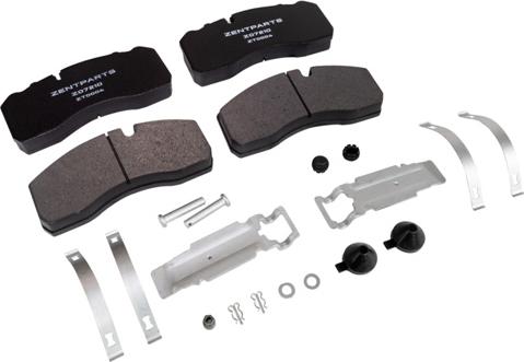 ZENTPARTS Z07210 - Kit de plaquettes de frein, frein à disque cwaw.fr