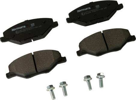 ZENTPARTS Z07232 - Kit de plaquettes de frein, frein à disque cwaw.fr