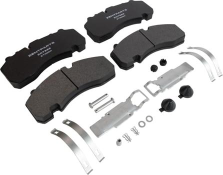 ZENTPARTS Z07222 - Kit de plaquettes de frein, frein à disque cwaw.fr