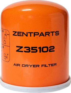 ZENTPARTS Z35102 - Cartouche de dessicateur, système d'air comprimé cwaw.fr