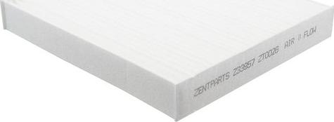 ZENTPARTS Z33957 - Filtre, air de l'habitacle cwaw.fr