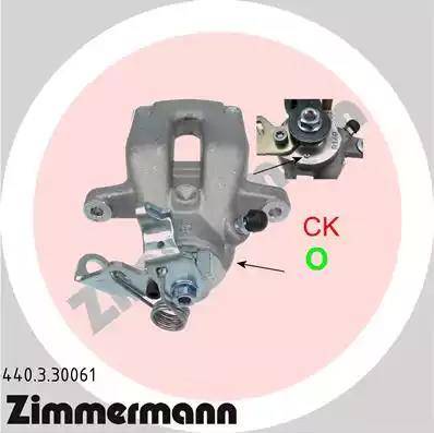 Zimmermann 440.3.30061 - Étrier de frein cwaw.fr