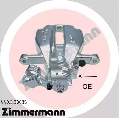 Zimmermann 440.3.30035 - Étrier de frein cwaw.fr