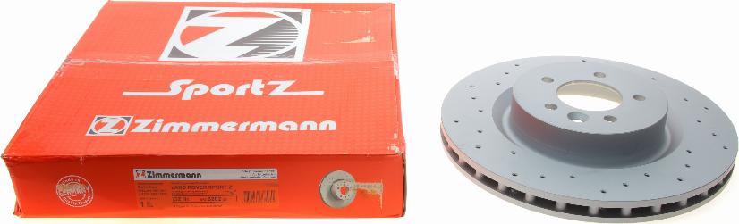 Zimmermann 450.5202.52 - Disque de frein cwaw.fr