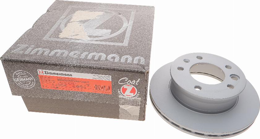 Zimmermann 400.6470.20 - Disque de frein cwaw.fr